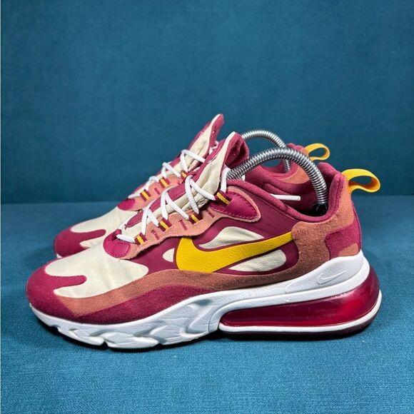 Size 8Men/9.5Women - Nike air max react 270 red shoes - Picture 1 of 9